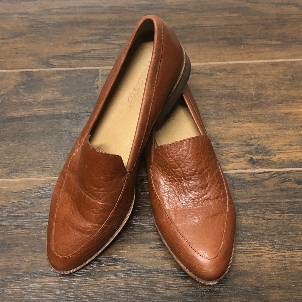 Madewell Frances Burnished Mahogany Loafer 8.5